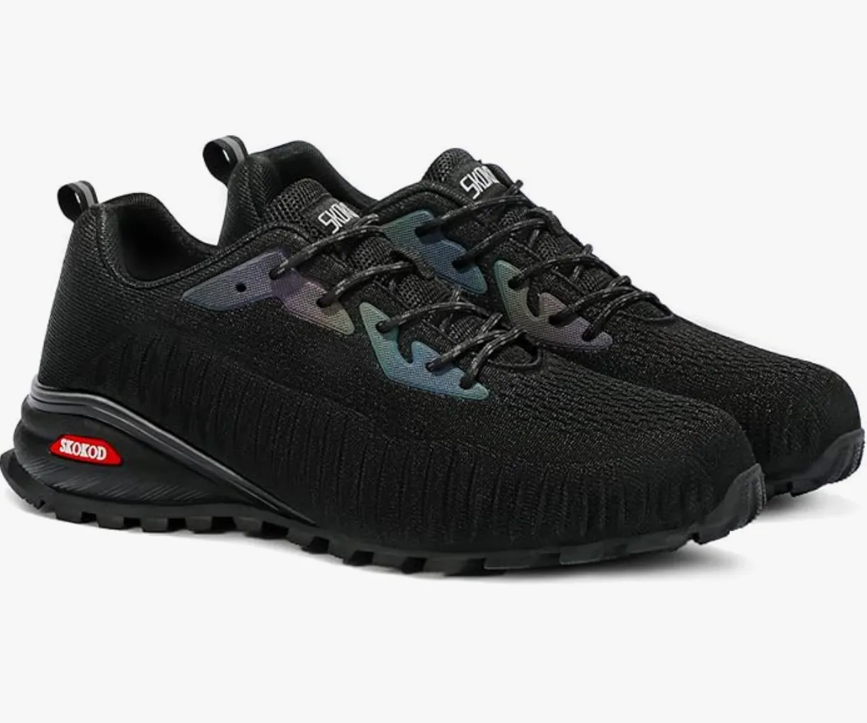 Steel Guardians - Lightweight Indestructible Steel Toe Work Shoes for Men | Comfortable Composite Safety Sneakers with Puncture-Proof Protection