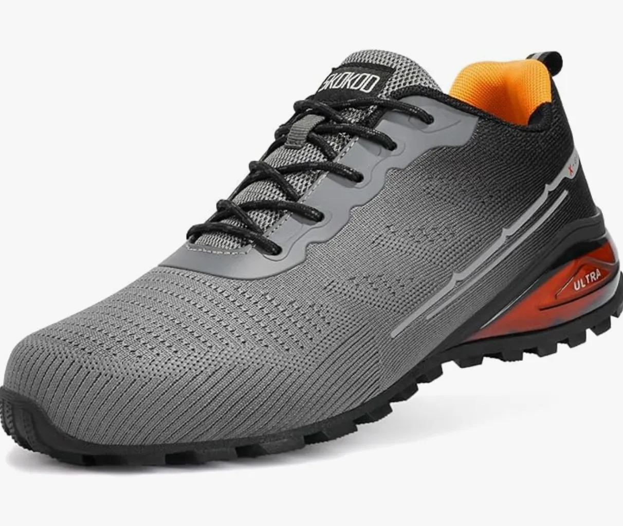 Steel Guardians - Lightweight Indestructible Steel Toe Work Shoes for Men | Comfortable Composite Safety Sneakers with Puncture-Proof Protection