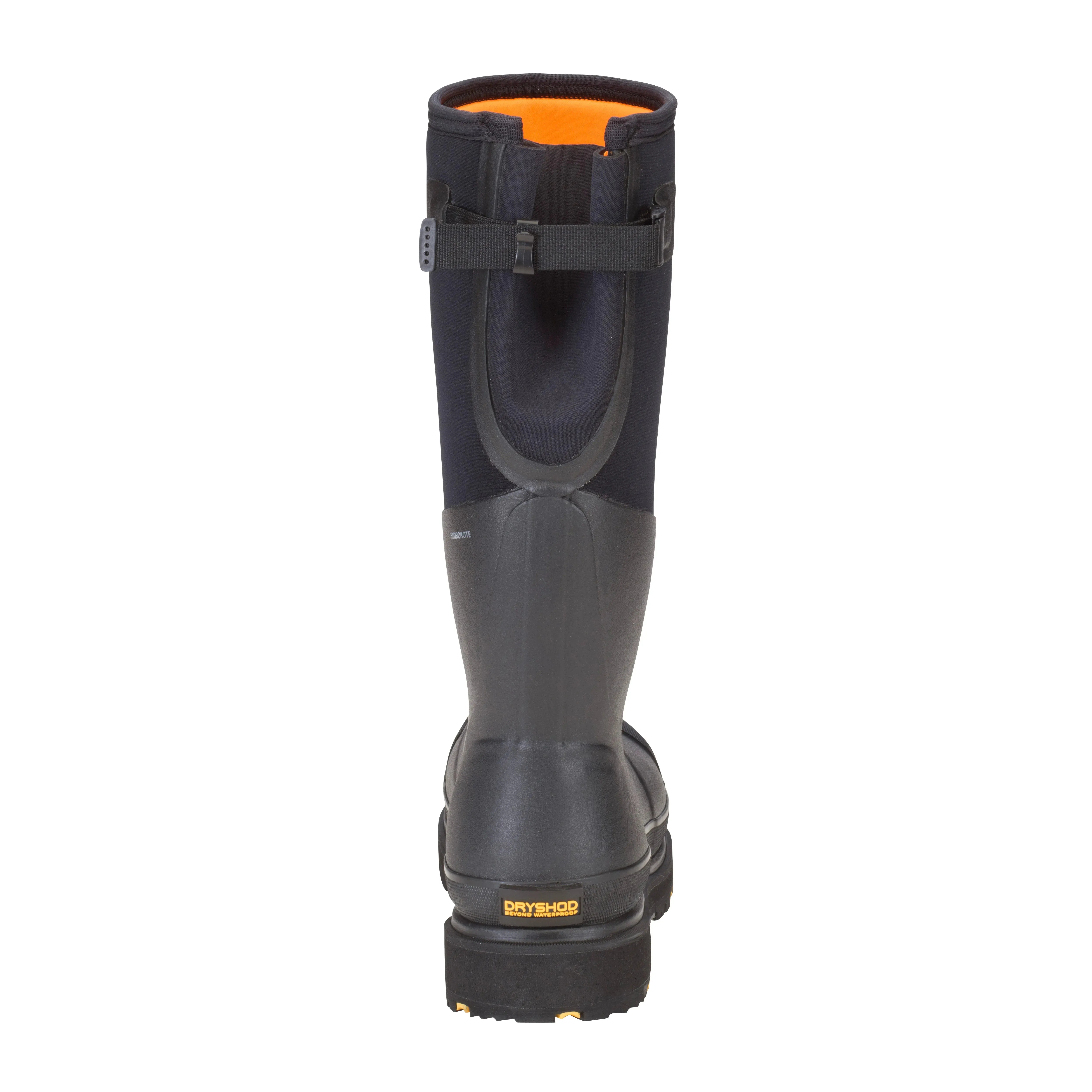 Steel-Toe Gussett Work Boot - STG-UH-BK