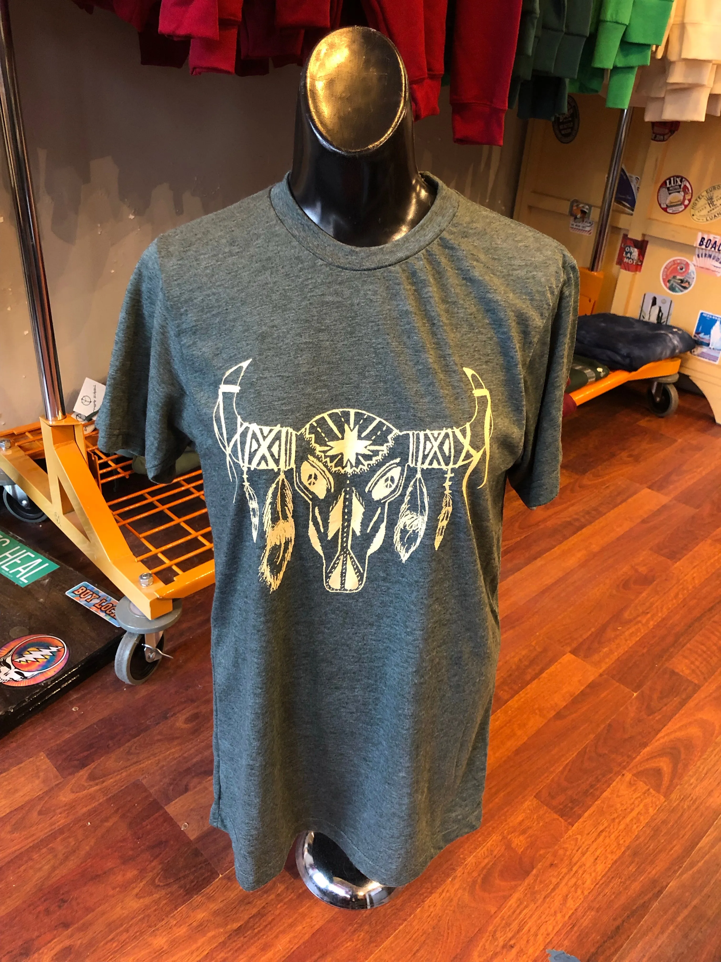 Steer Skull - Short Sleeve
