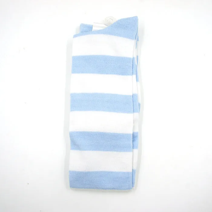 Stockings over the knee socks thigh socks striped high socks stockings