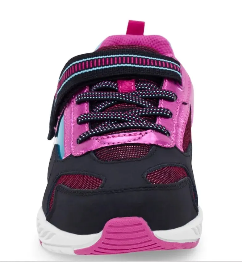 STRIDE RITE - Light-up cosmic sneaker, Black Multi