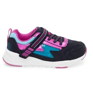 STRIDE RITE - Light-up cosmic sneaker, Black Multi