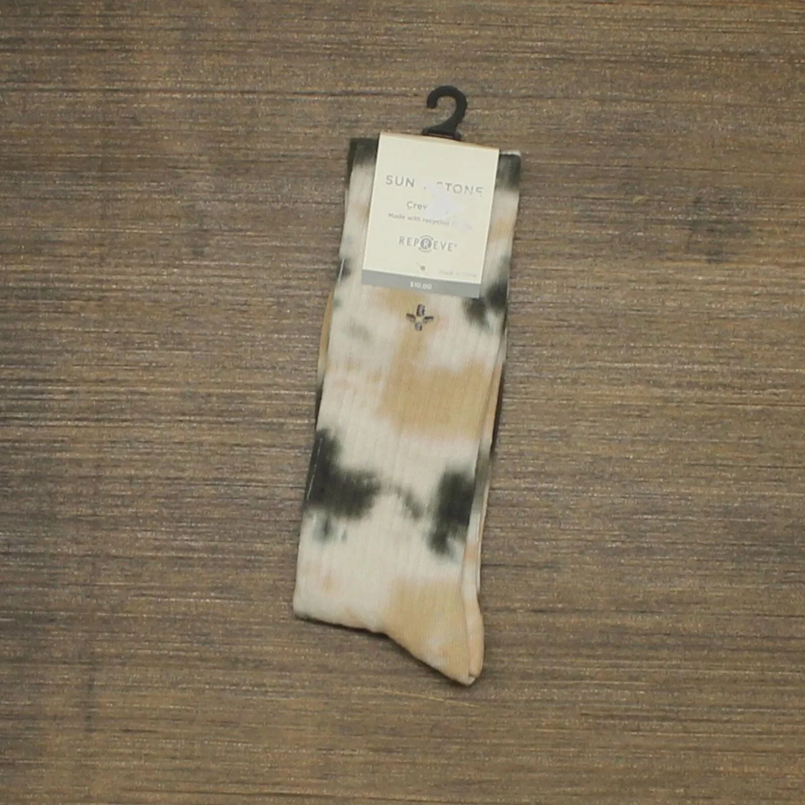 Sun   Stone Men's Novelty Patterned Crew Socks