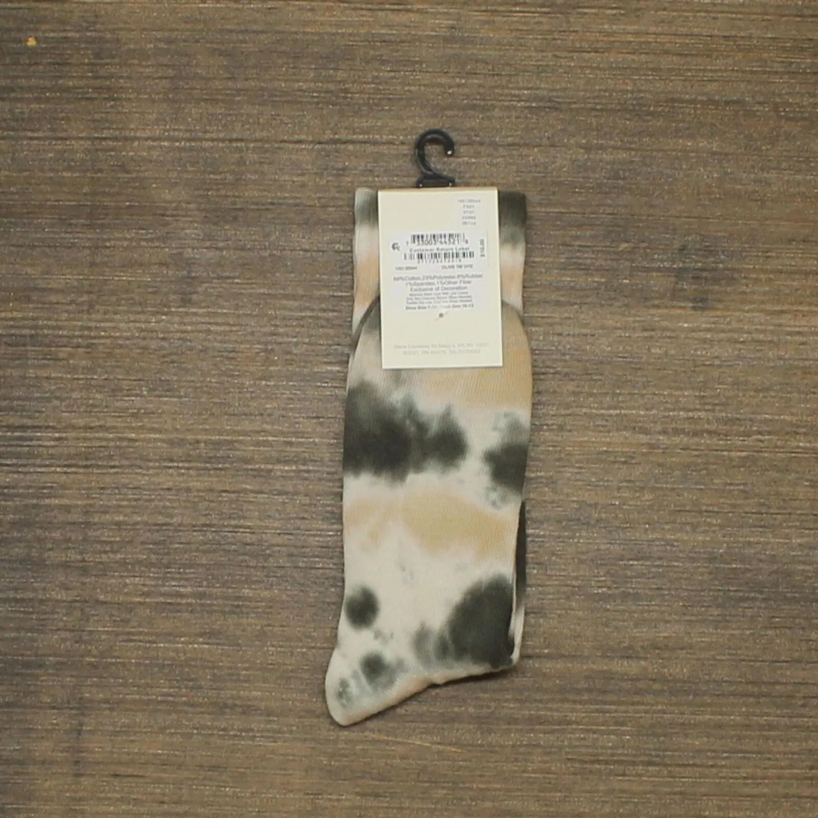 Sun   Stone Men's Novelty Patterned Crew Socks