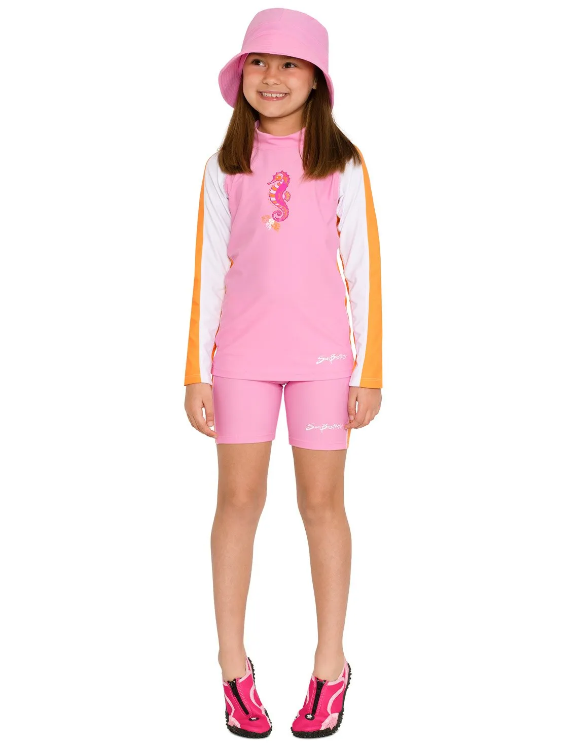 Swim Short - Pink Bloom