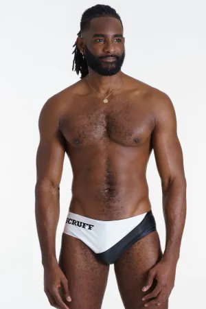 Swimsuit - Black/White WOOF
