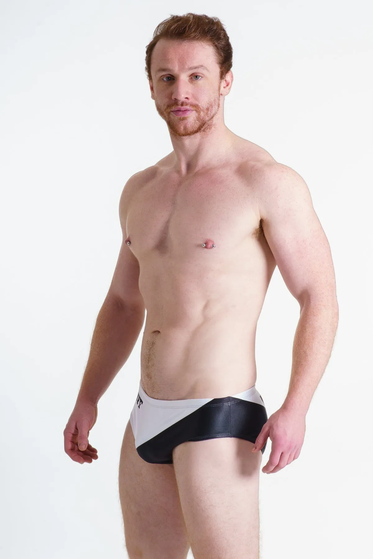Swimsuit - Black/White WOOF