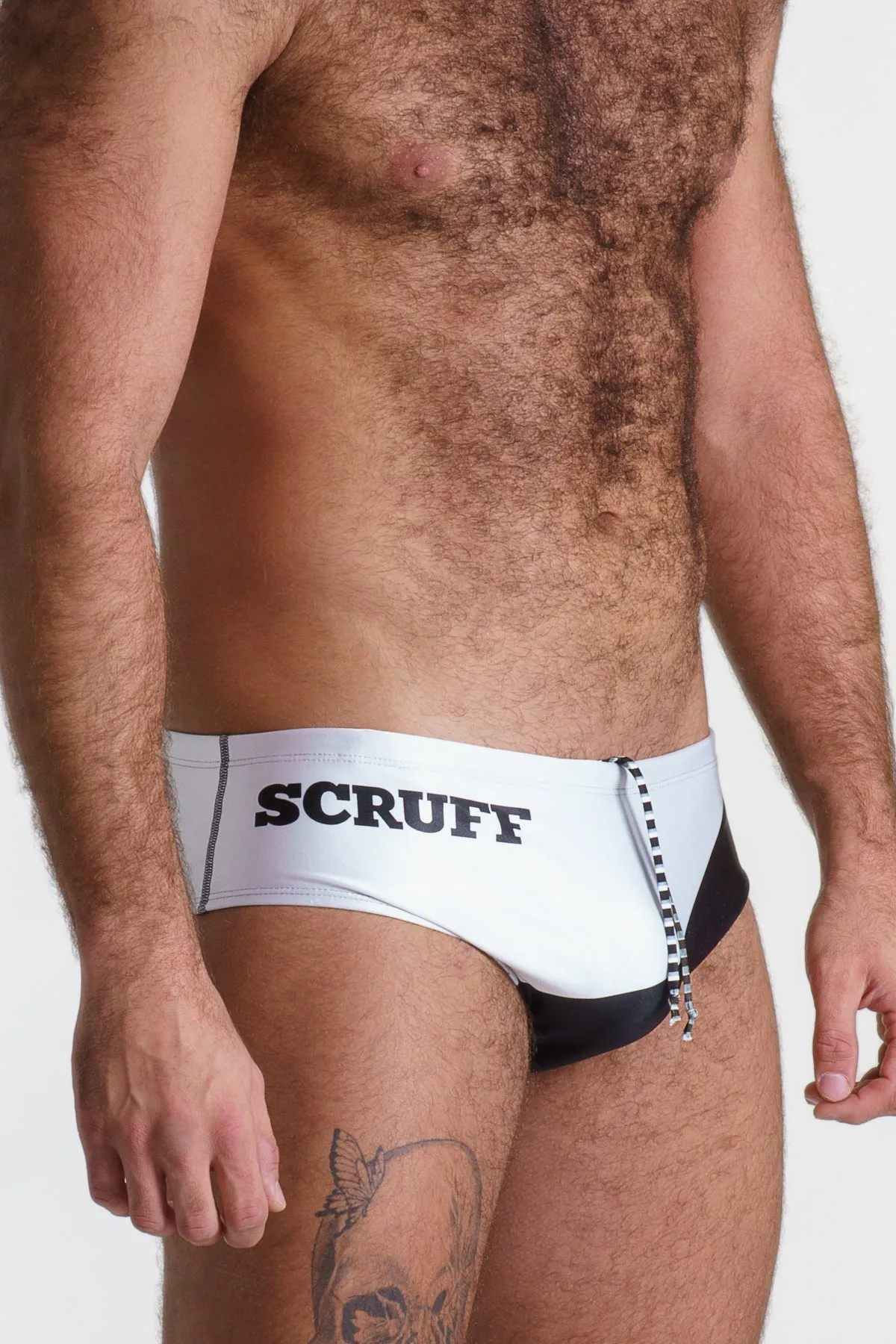 Swimsuit - Black/White WOOF