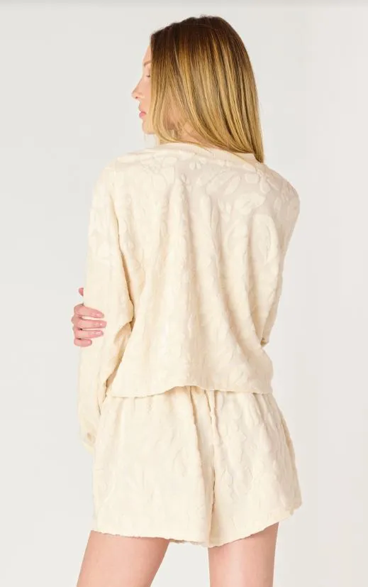 Terry Textured Sweater