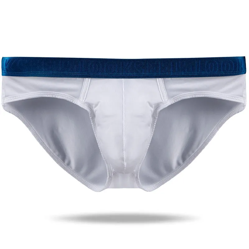 The 2nd Superior Ice Silk  Soft Dual Pouch Brief - Bird Nest Series