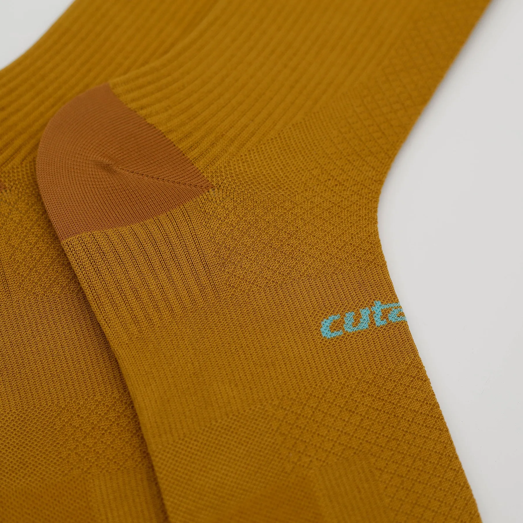 The Cutaway Sock - Ocre Salmon