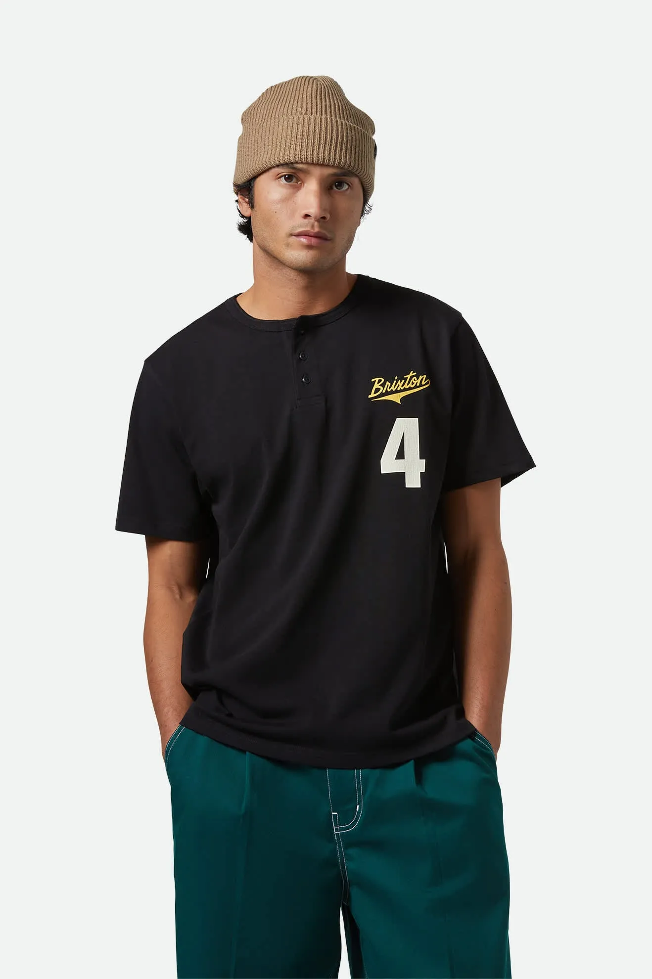 The League Baseball T-Shirt - Black/Black