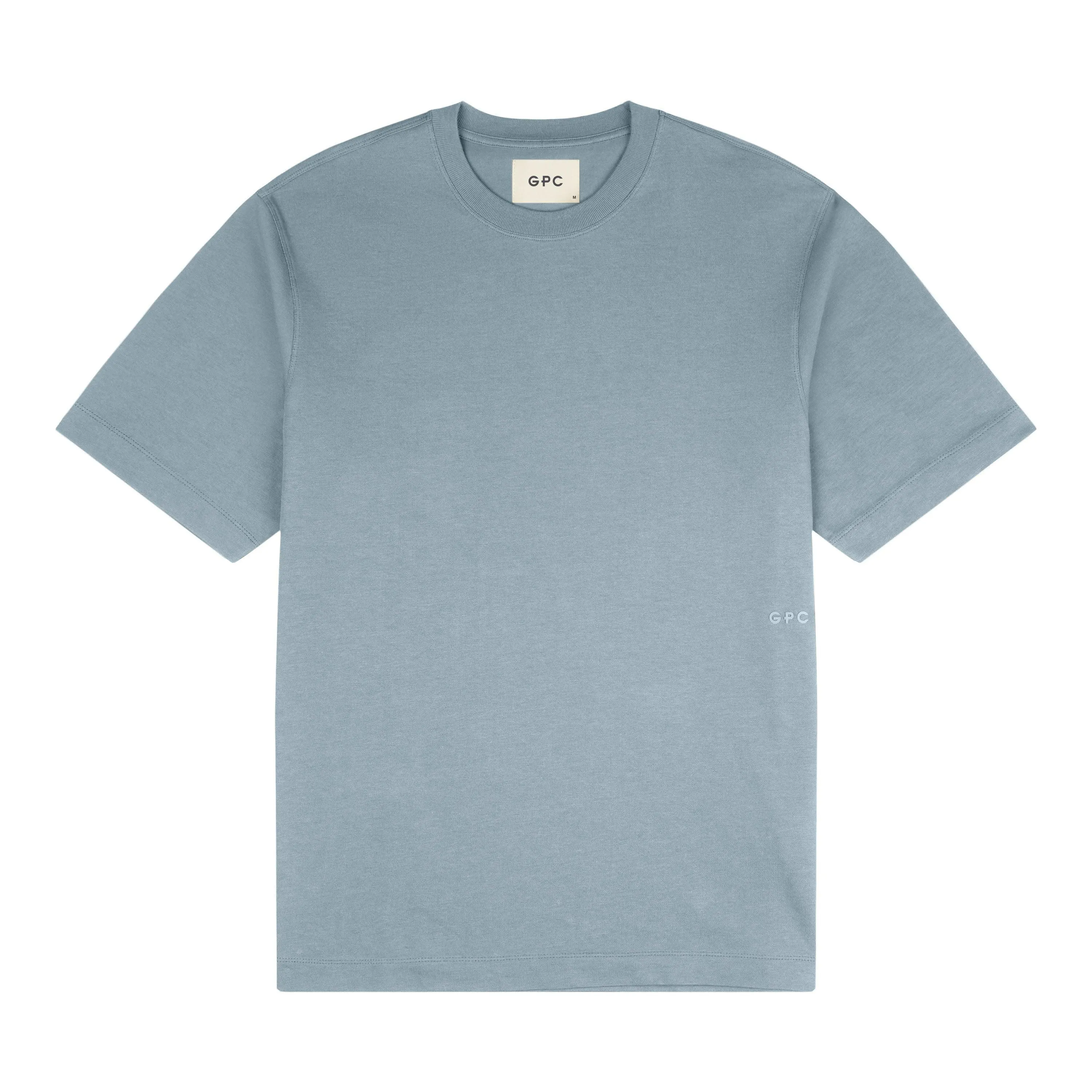 The Oversized Tee in Chalk Blue