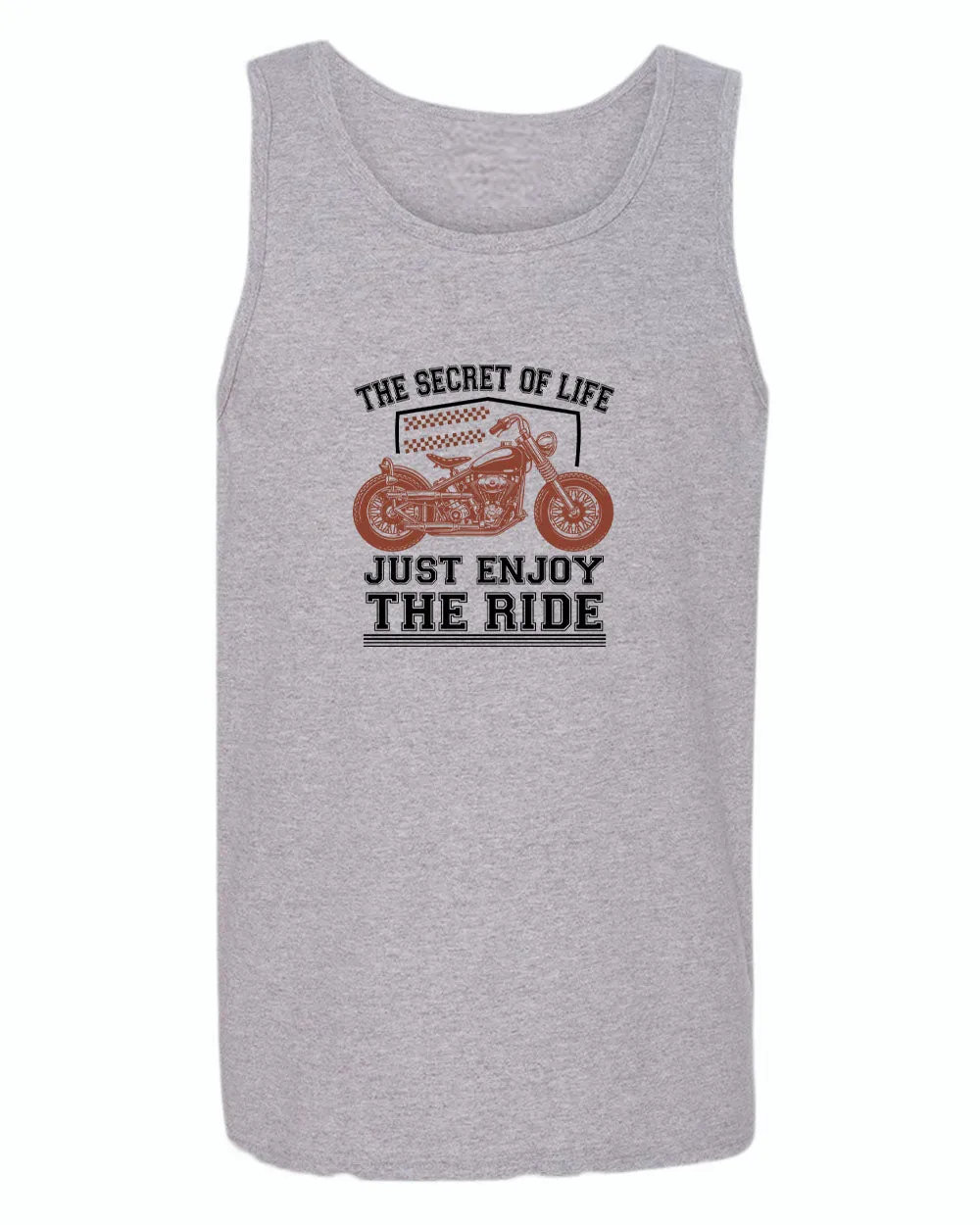 The secret of life, just enjoy the ride tank top