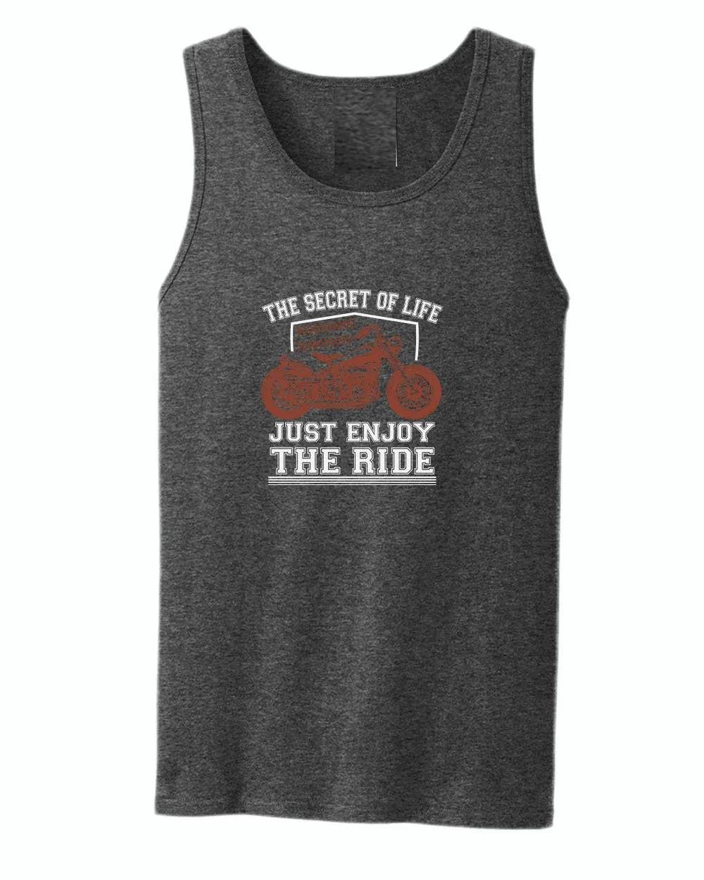 The secret of life, just enjoy the ride tank top