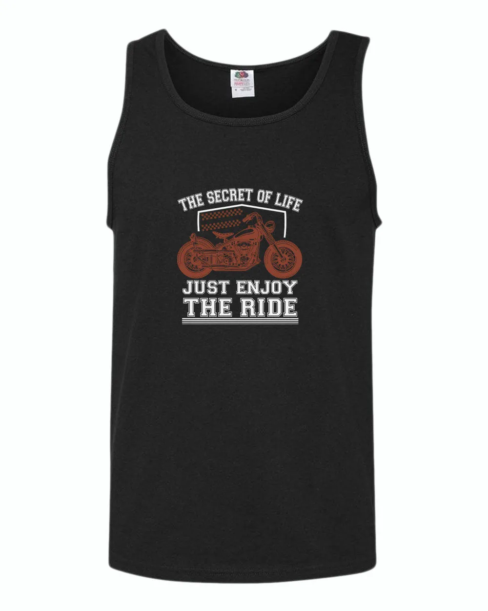 The secret of life, just enjoy the ride tank top