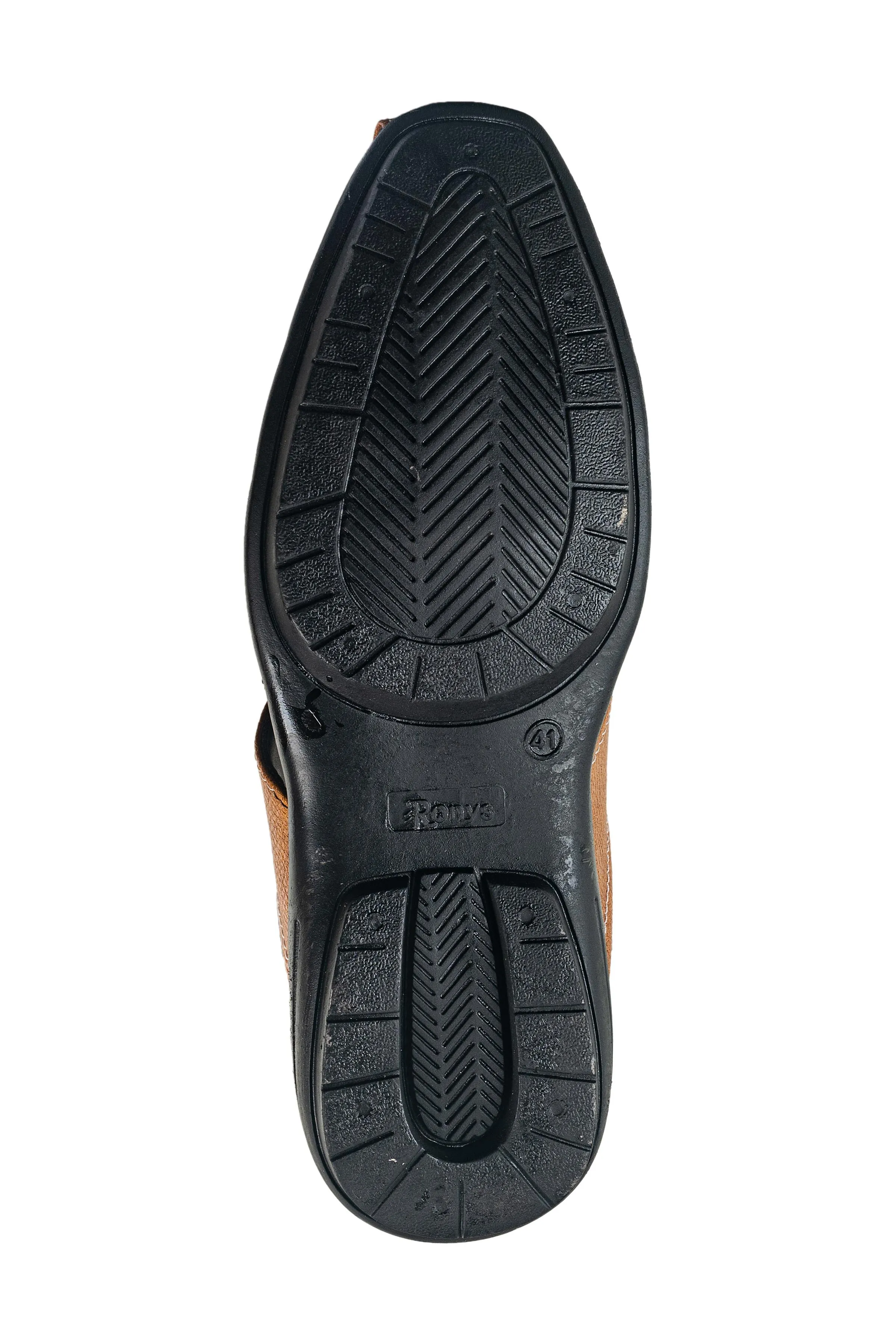 Titas Gents Light Tan Chappal