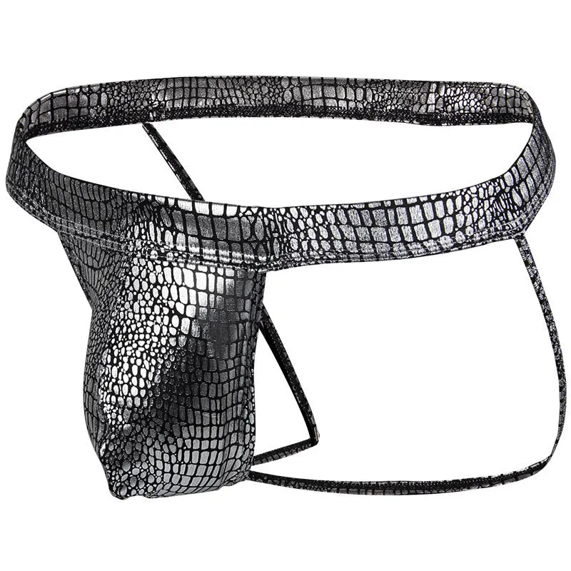 Top Viscose Sexy  Serpentine Men's Sexy thong