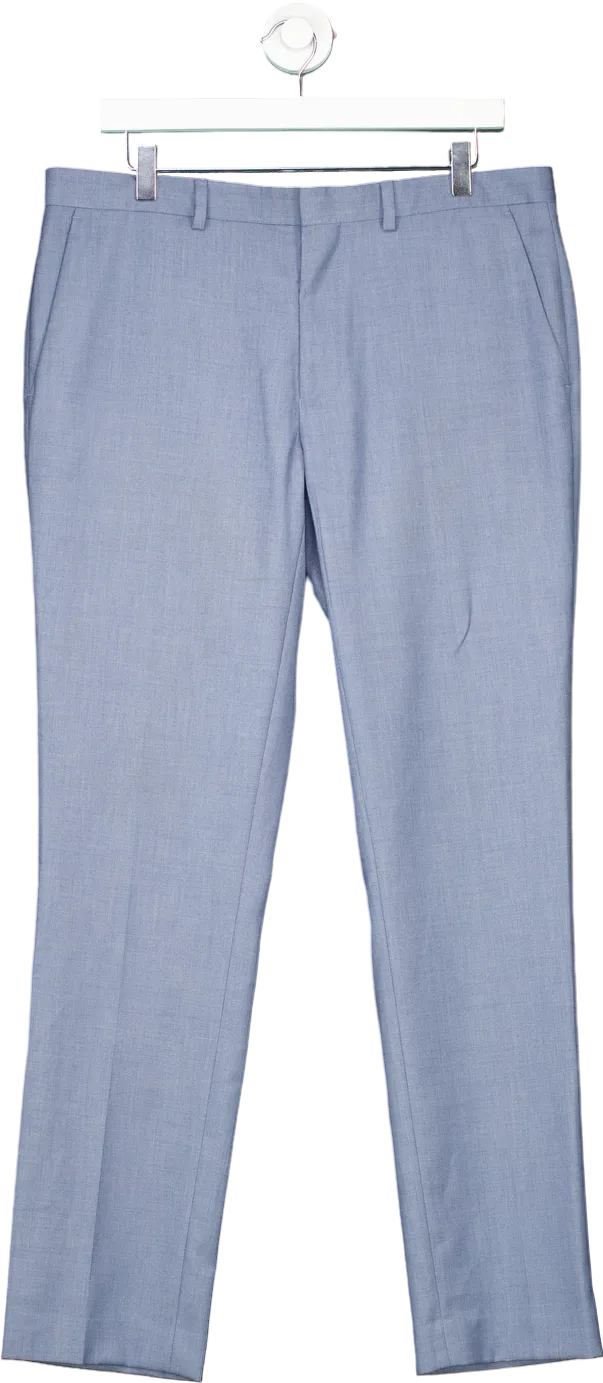 Topman Grey Slim Fit Trousers UK W 34