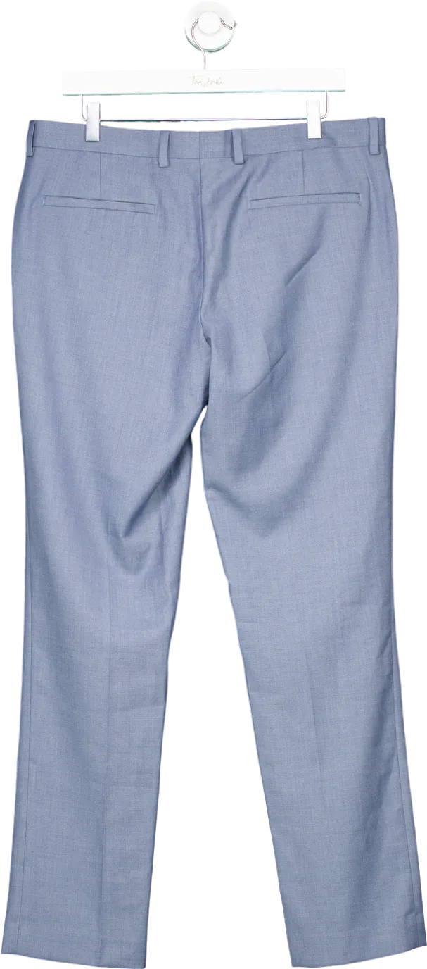 Topman Grey Slim Fit Trousers UK W 34