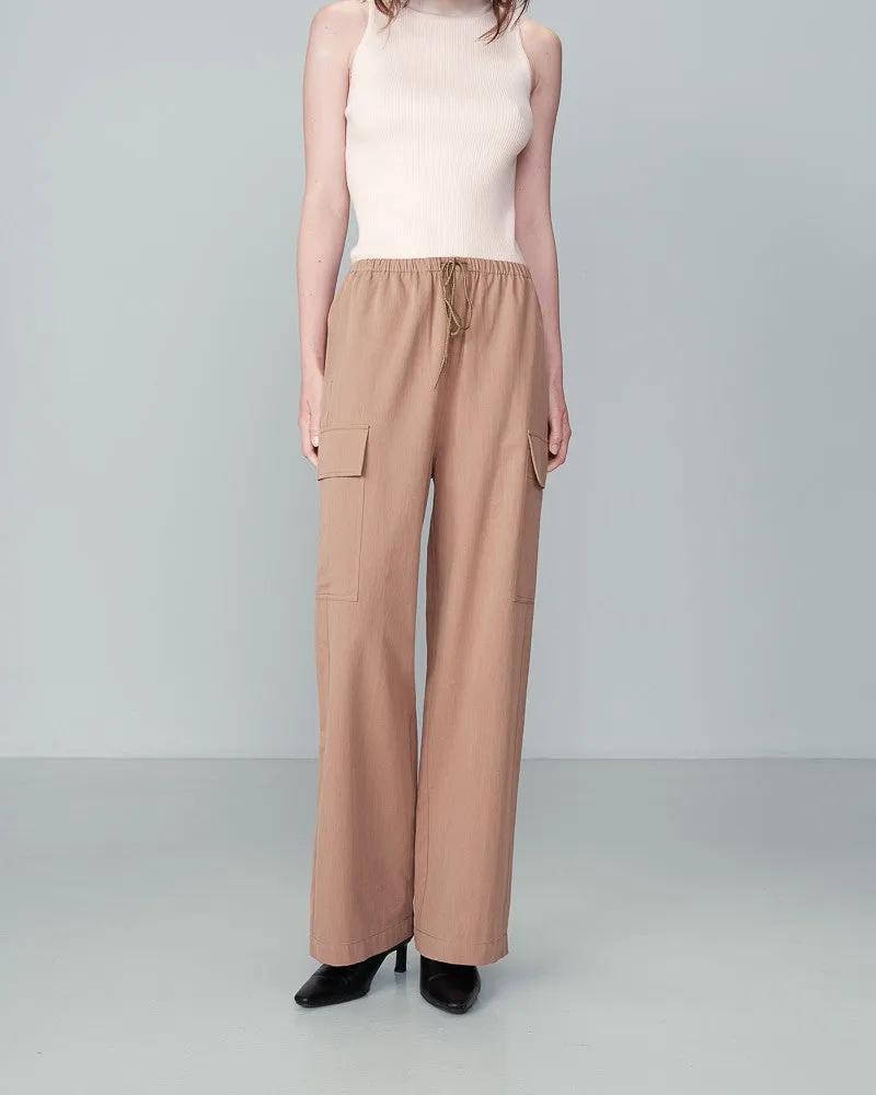 TROUSERS CAMEL NOW