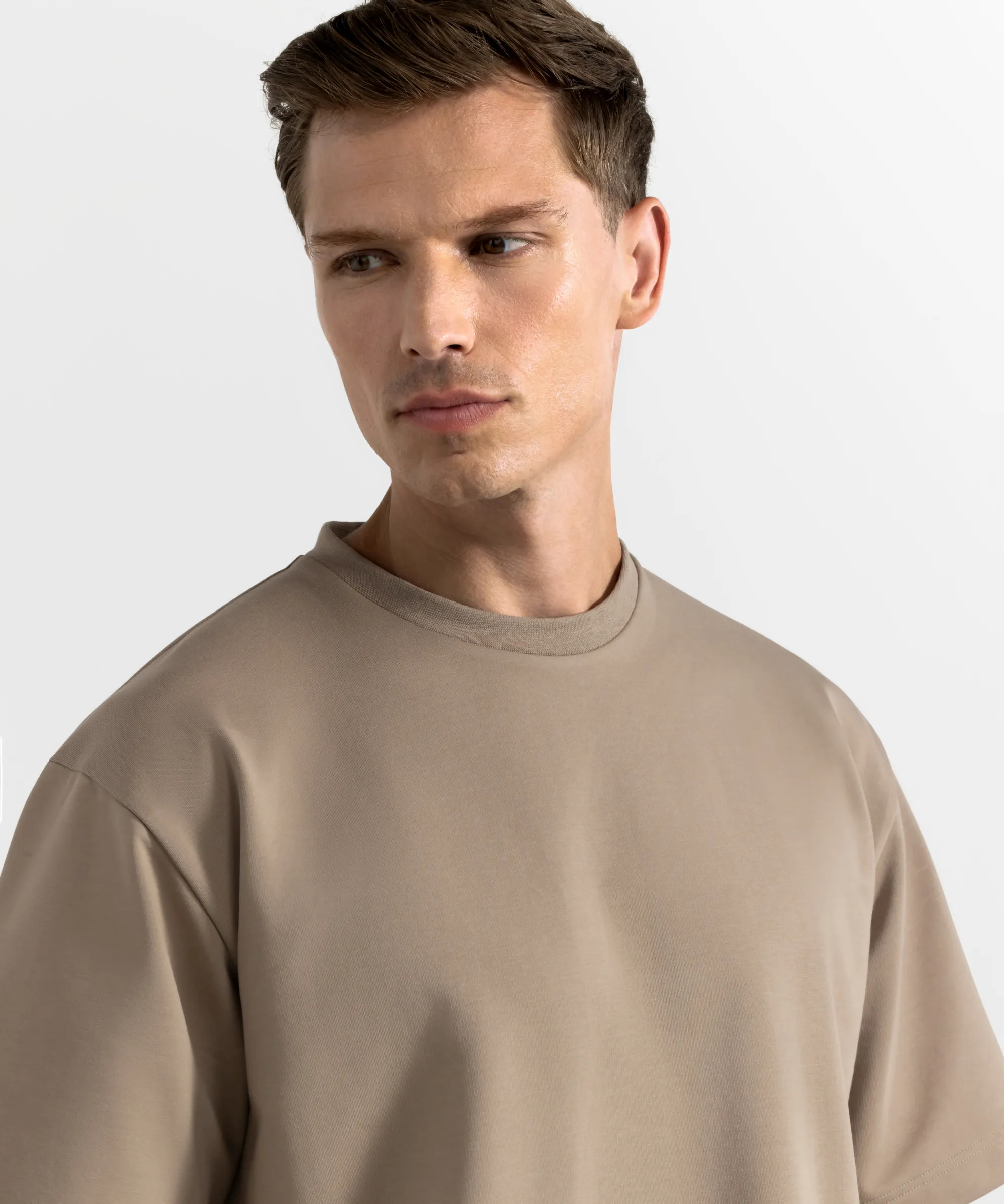 TS 01 Essence Oversized Heavyweight Desert Taupe