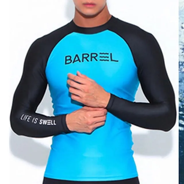 TSMC UV Protect Surfing Rash Guard Men Swimwear Long Sleeve Swimsuit Mens Rashguard Surf Shirt For Swimming Sail drop shipping
