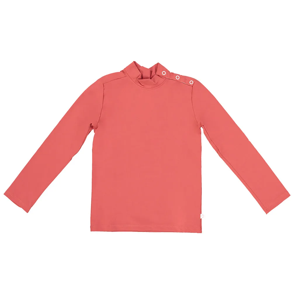 Turbot L/Slv Rash Top - Grenada Red