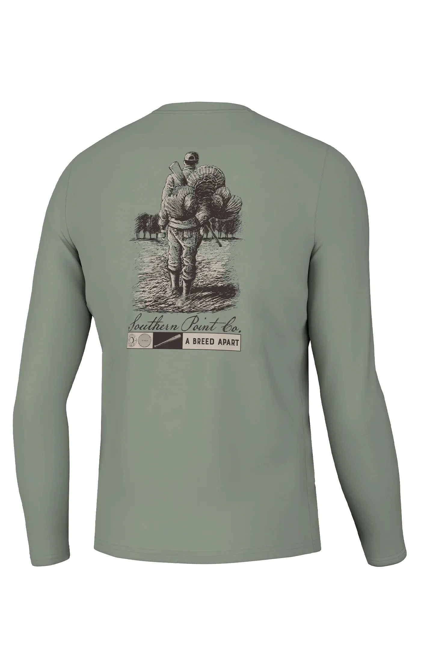 Turkey Tee (Sea Spray)