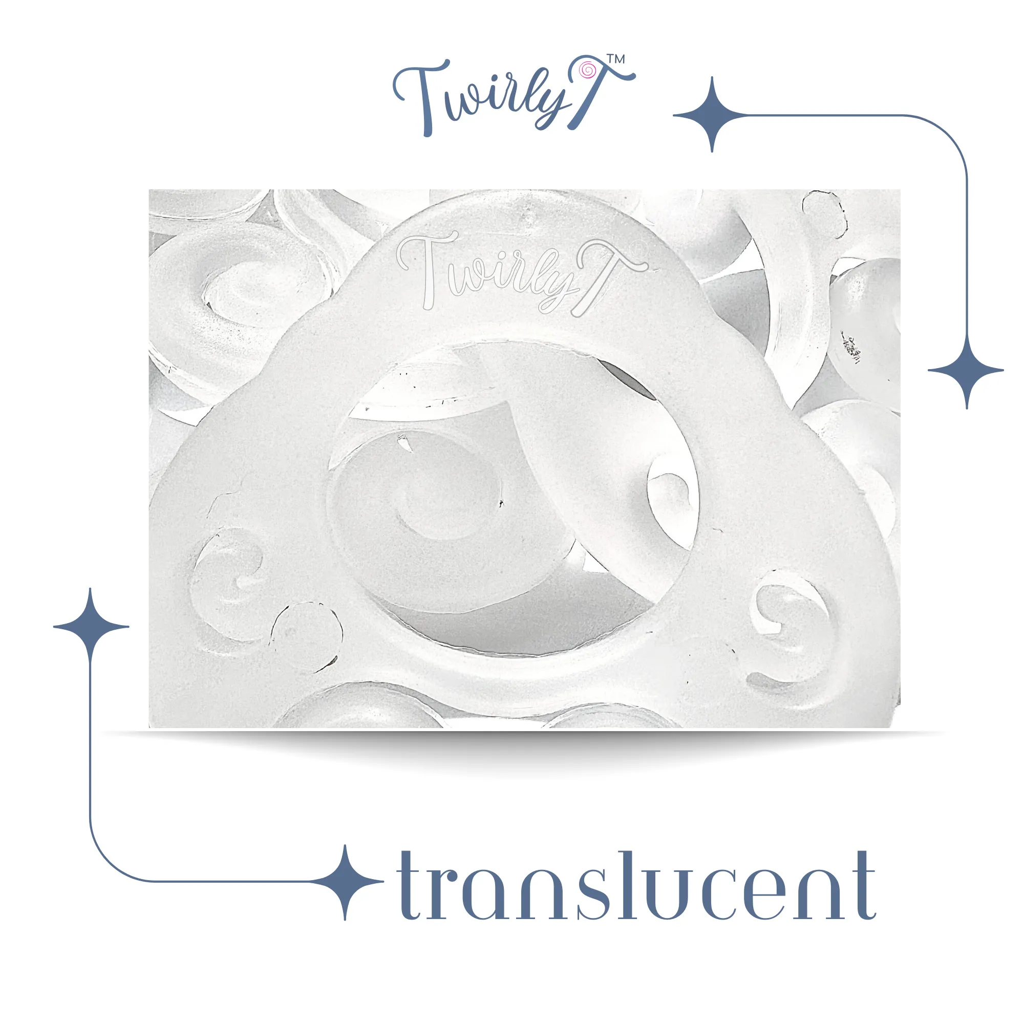 TwirlyT Shirt Clip: 1 Pair: Insert Packaging