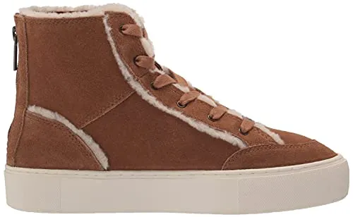 UGG Women's NURAY Sneaker, Chestnut Suede, 7