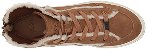 UGG Women's NURAY Sneaker, Chestnut Suede, 7