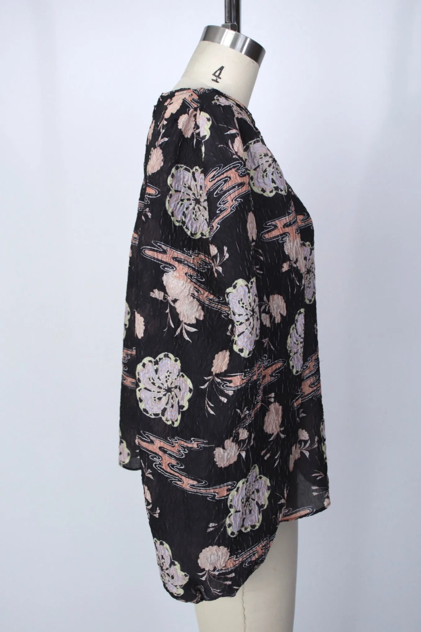 Ulla Johnson Organza Puff Sleeve Blouse