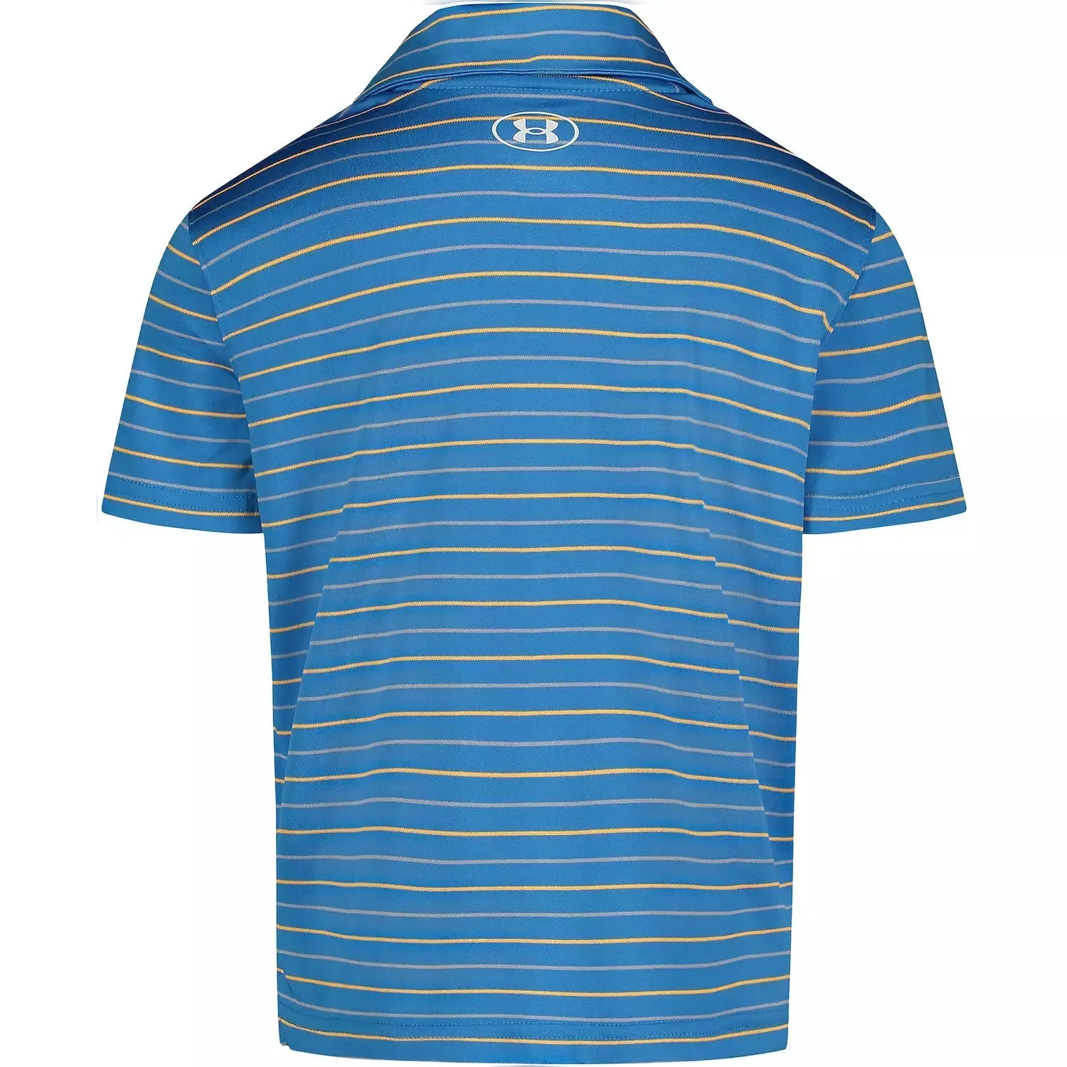 Under Armour Boy UA MatchPlay Stripe Polo - Viral Blue