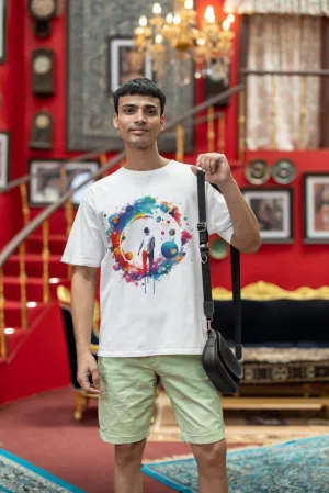 Unisex Oversized Cotton Graphic Printed T-Shirt
