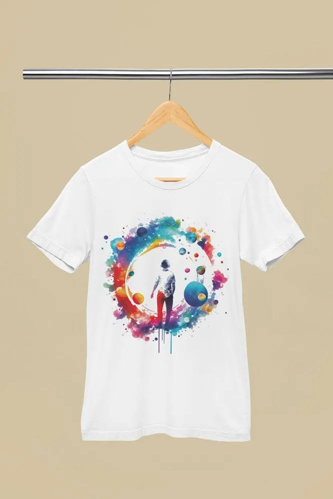 Unisex Oversized Cotton Graphic Printed T-Shirt