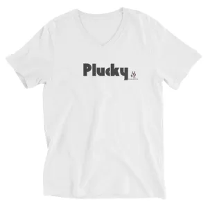 Unisex Short Sleeve V-Neck T-Shirt