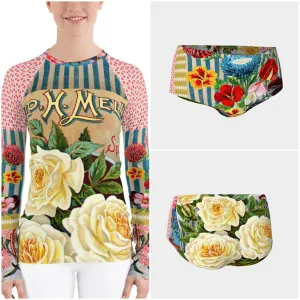 Vanilla Rose Rash Guard
