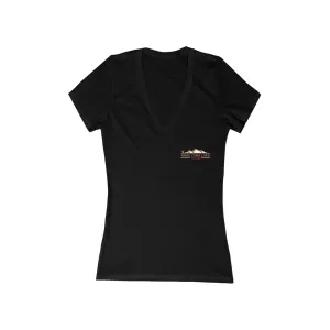 VX-31 5 Plane Women's Jersey Short Sleeve Deep V-Neck Tee
