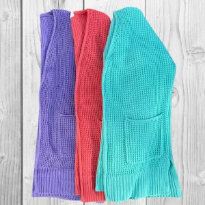 Waffle Knit Cardigan
