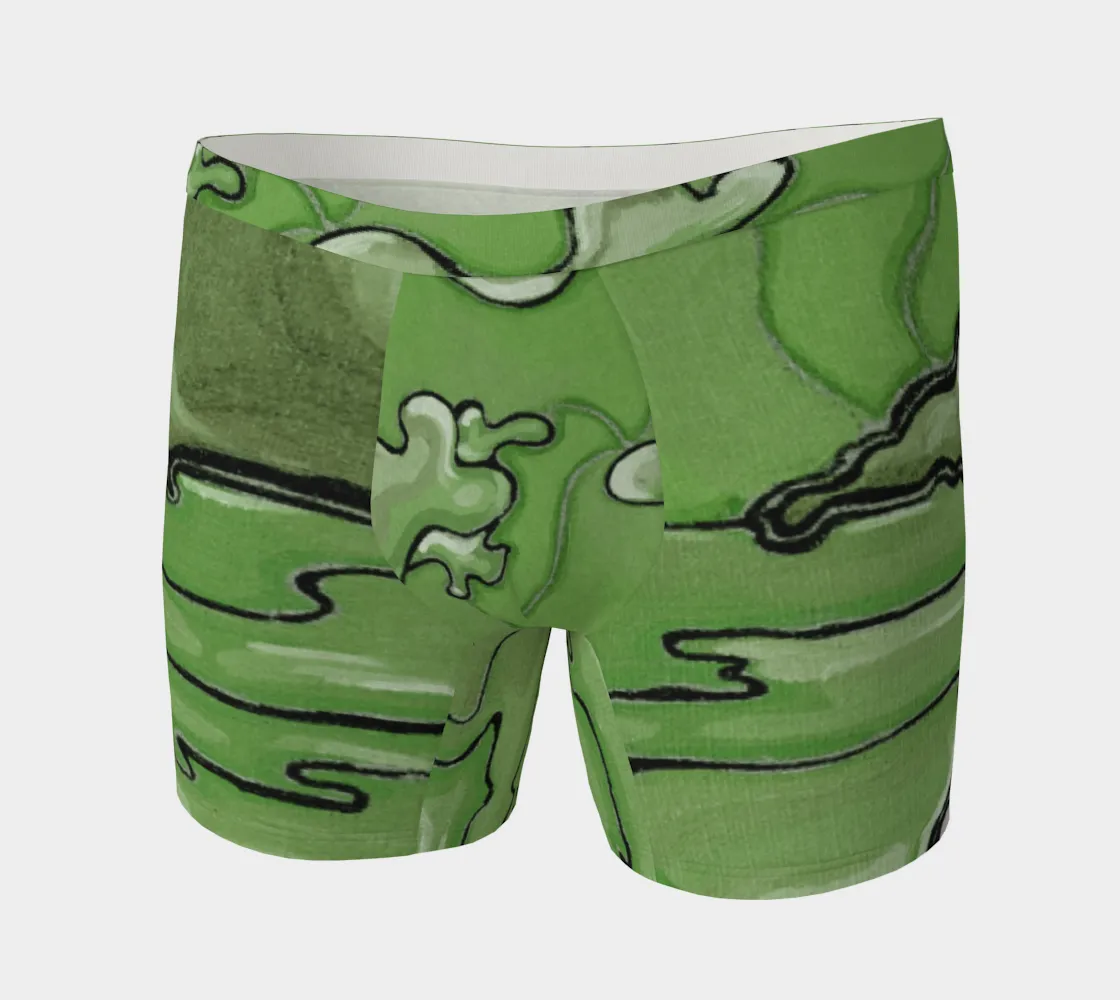 Water Green - Men's Boxer Briefs