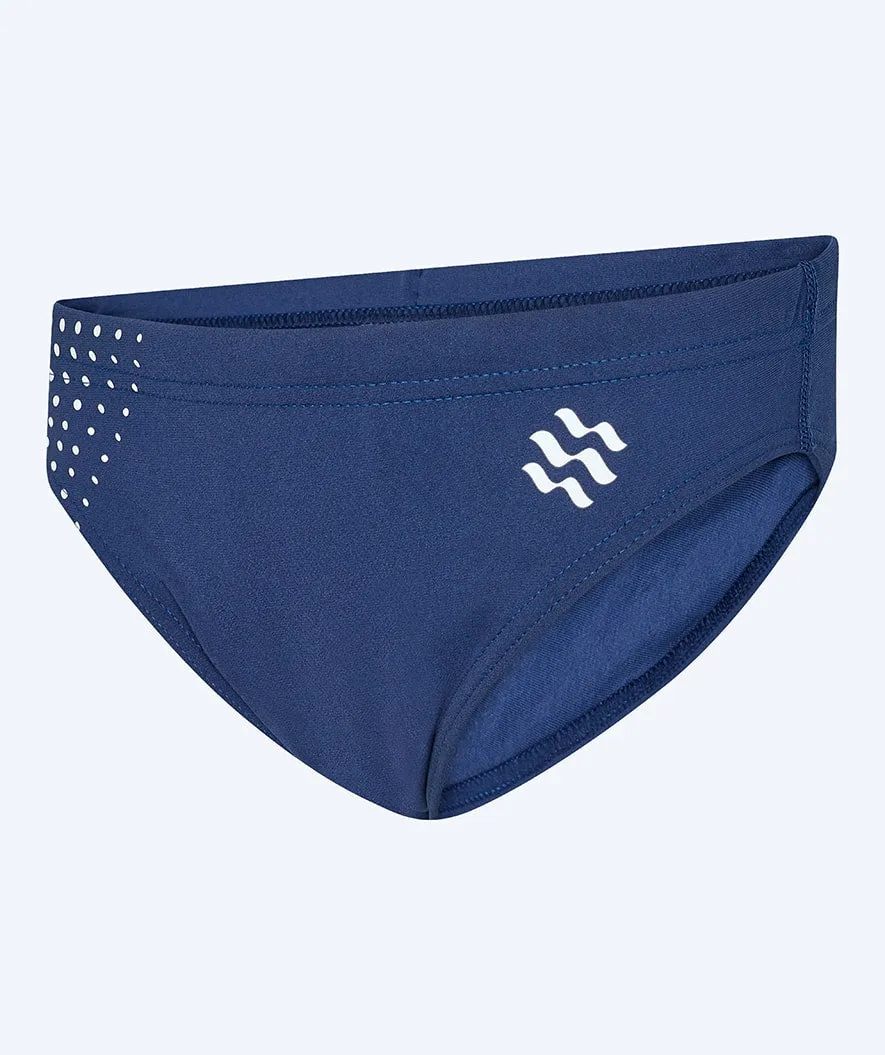 Watery triangular swim trunks for boys - Budgie Eco - Blue Sporty