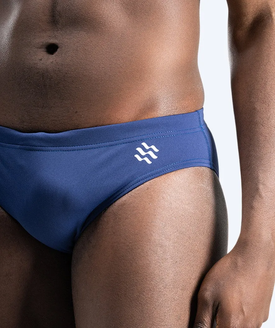 Watery triangular swim trunks for men - Budgie Eco - Dark Blue