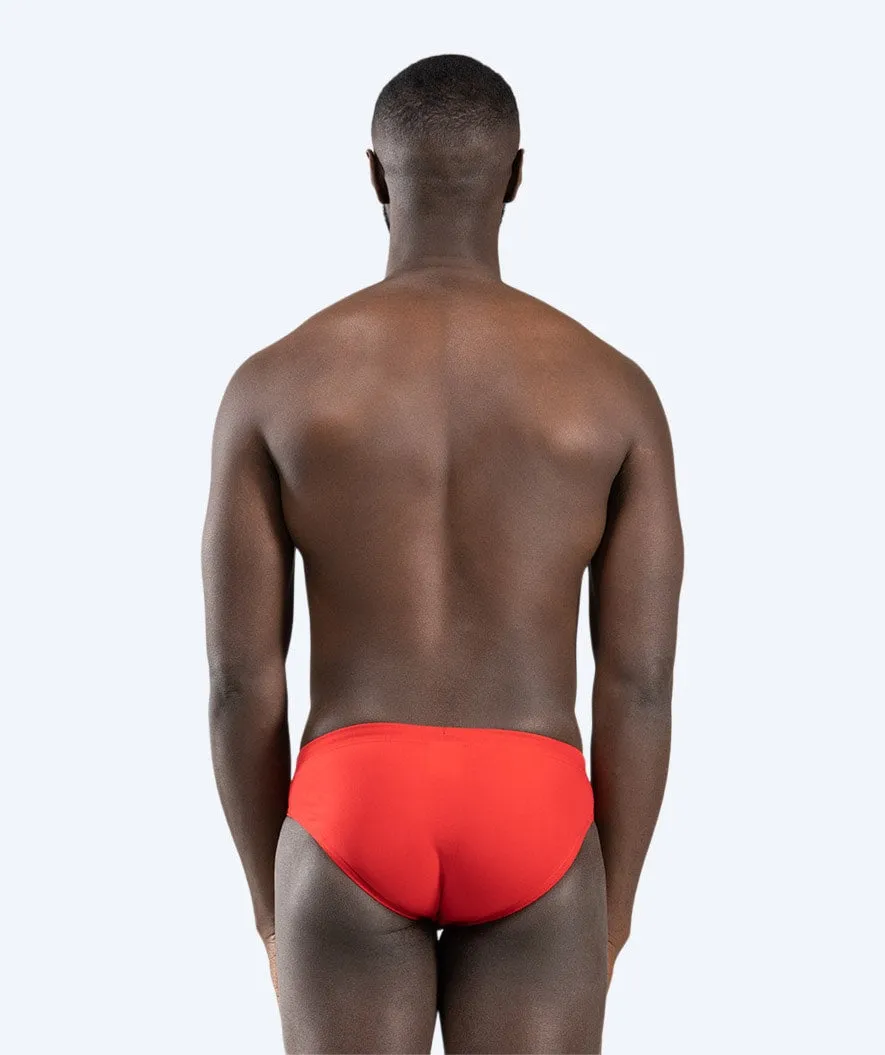 Watery triangular swim trunks for men - Budgie Eco - Red