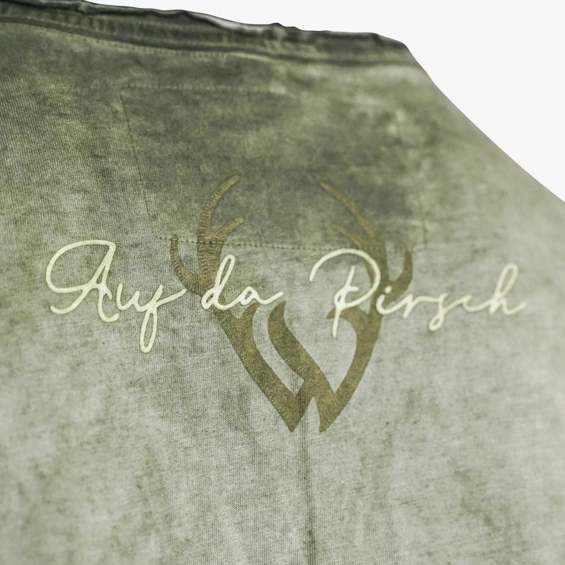 Wüdara Vintage T-Shirt - Dunkelgrün
