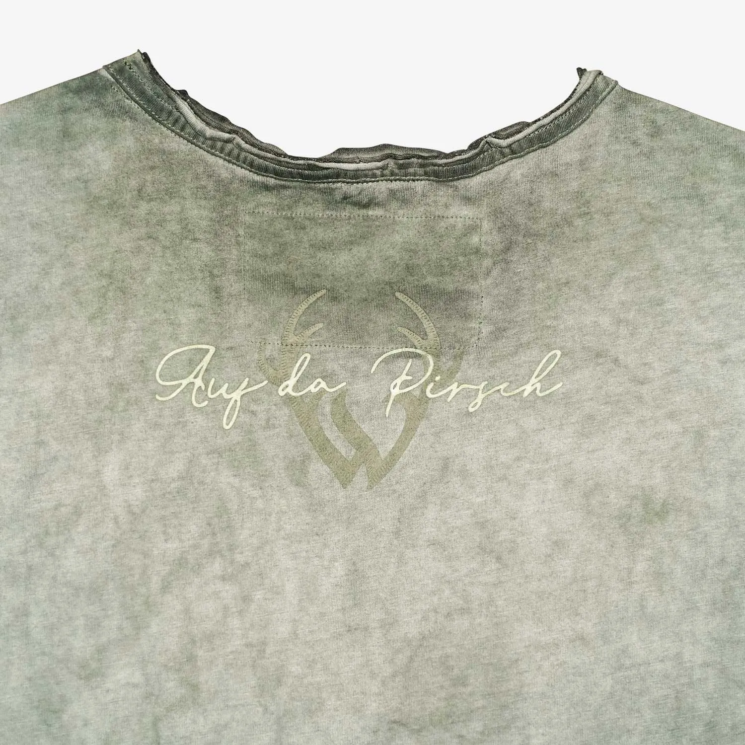 Wüdara Vintage T-Shirt - Dunkelgrün