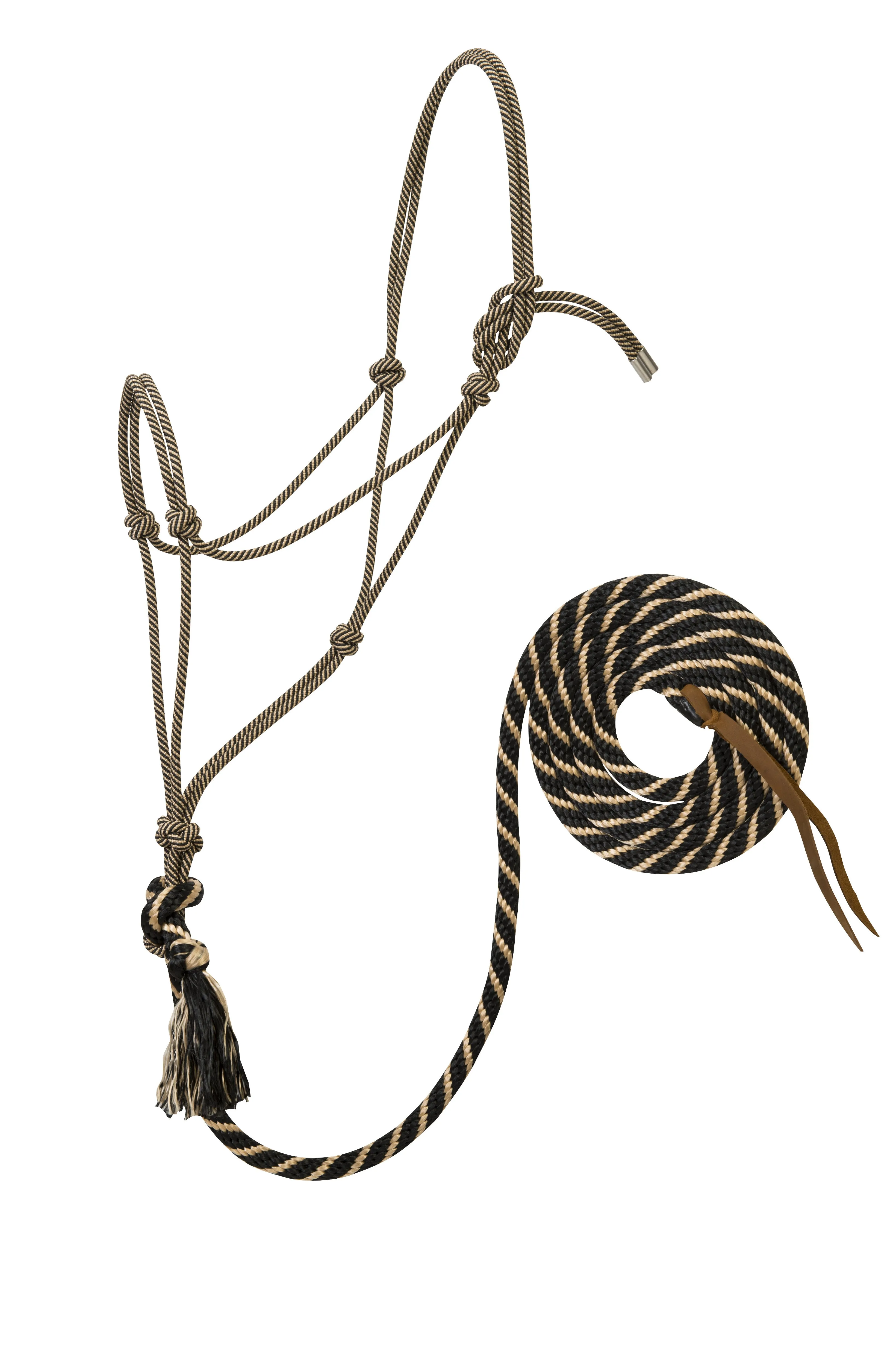 Weaver Silvertip #95 Rope Halter with 12' Lead (Multiple Color Options)