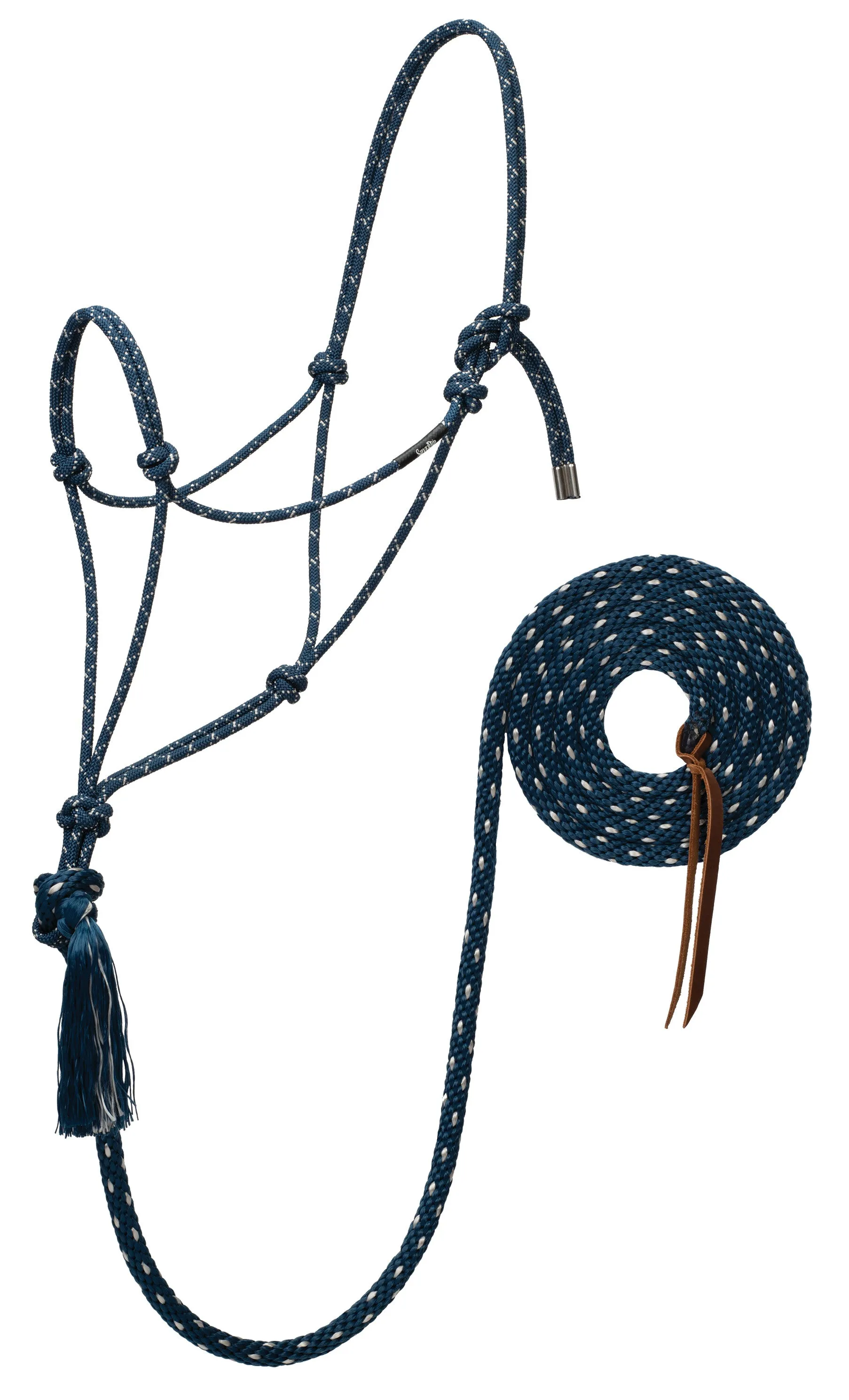 Weaver Silvertip #95 Rope Halter with 12' Lead (Multiple Color Options)