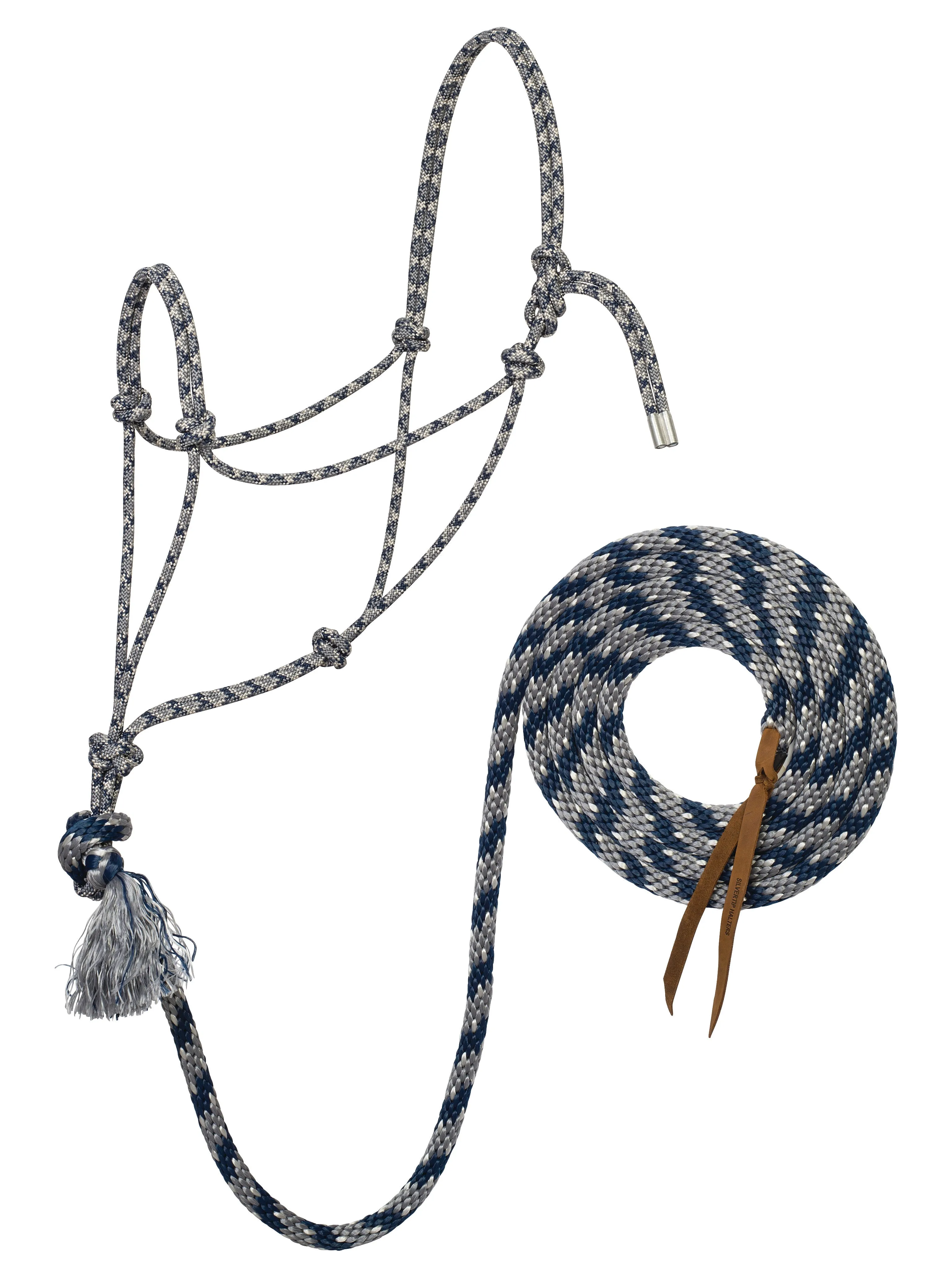 Weaver Silvertip #95 Rope Halter with 12' Lead (Multiple Color Options)